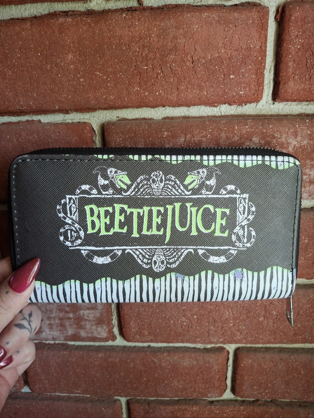 Beetlejuice wallet